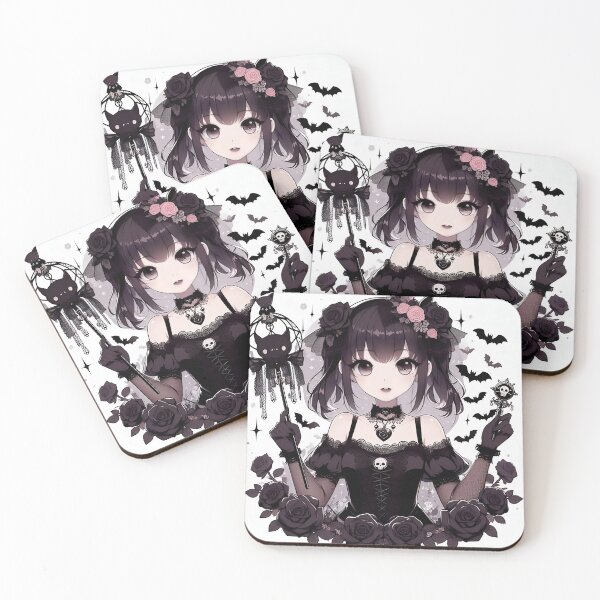 Item preview, Goth Anime girl Dark Queen designed and sold by StickyGuys.
