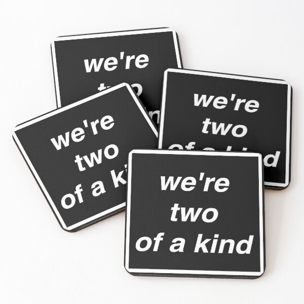 Item preview, we're two of a kind music manchester britpop love gallagher sign designed and sold by Doctor Schtrudel.