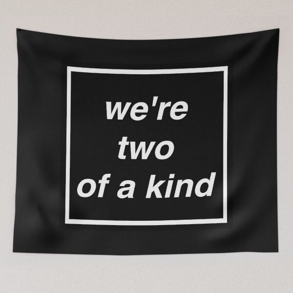 Item preview, we're two of a kind music manchester britpop love gallagher sign designed and sold by Doctor Schtrudel.
