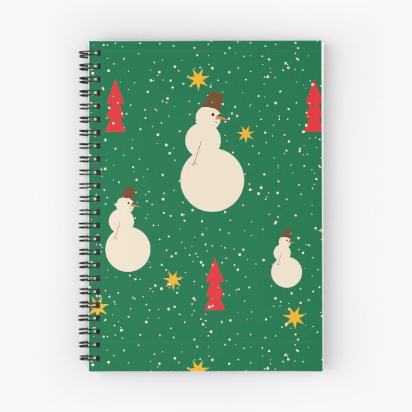 Item preview, Green Christmas Snowman Pattern designed and sold by photossmirnov.