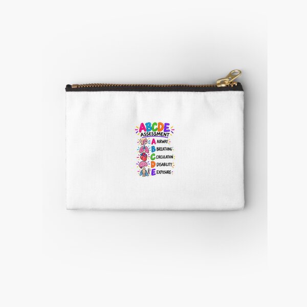 Item preview, ABCDE Assessment Drawn Study Aid Nursing Student Sticker designed and sold by isokinetic.