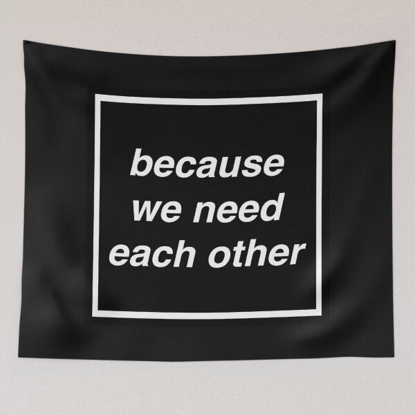 Item preview, we need each other music manchester britpop love gallagher sign designed and sold by Doctor Schtrudel.
