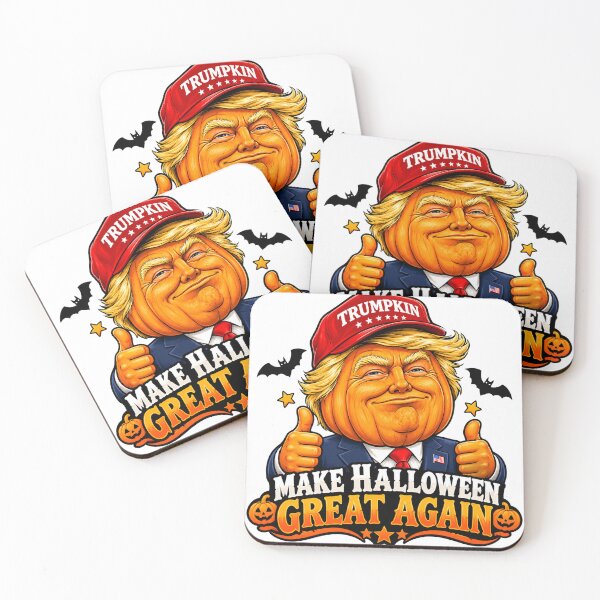 Item preview, Trumpkin Halloween Pumpkin Funny Parody designed and sold by CreativeNest Prints.