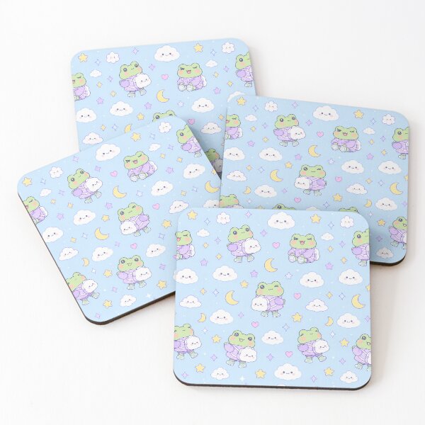 Item preview, Kawaii Frog Cloud Backpack Pattern designed and sold by Soft Berry Studio.