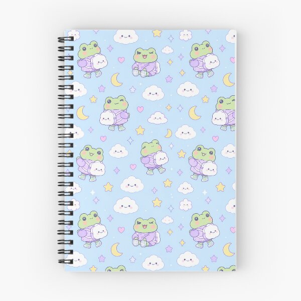 Item preview, Kawaii Frog Cloud Backpack Pattern designed and sold by Soft Berry Studio.