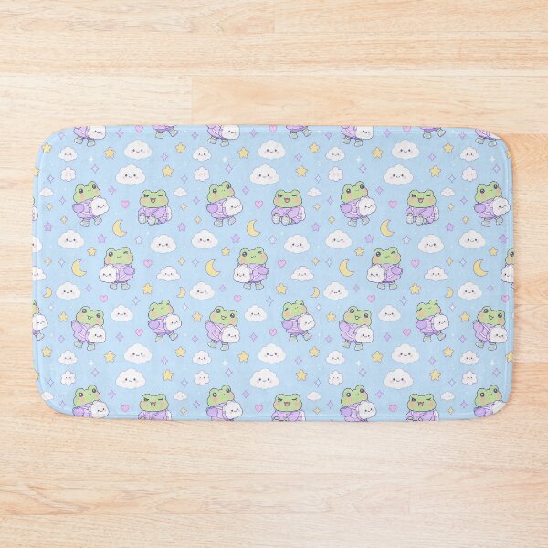 Item preview, Kawaii Frog Cloud Backpack Pattern designed and sold by Soft Berry Studio.