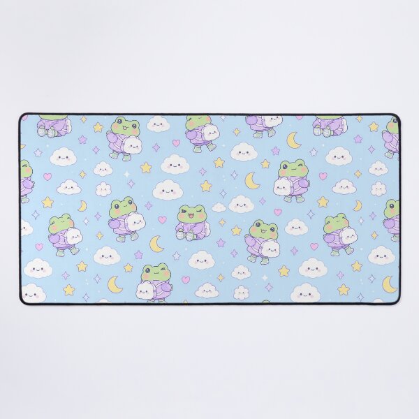Item preview, Kawaii Frog Cloud Backpack Pattern designed and sold by Soft Berry Studio.