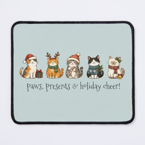 Item preview, paws, presents & holiday cheer! designed and sold by jdbruegger.