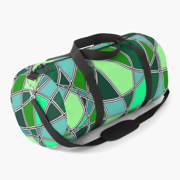 Item preview, Abstract Symphony of Curved Lines and Cool Green Tones designed and sold by FioreDiCiliegio.