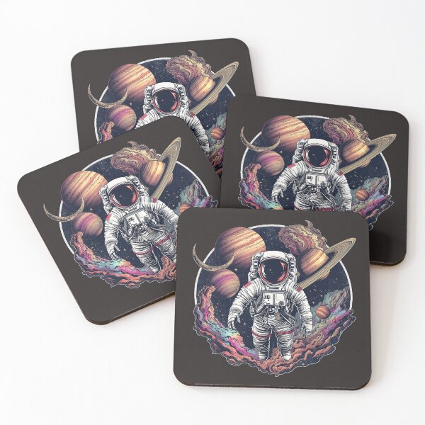 Item preview, Surreal Astronaut Cosmic Galaxy designed and sold by Omtatsat.