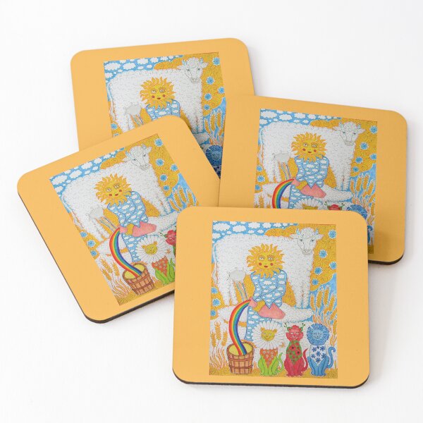 Item preview, The sun maid and the rainbow milk designed and sold by Anna-Art-Studio.
