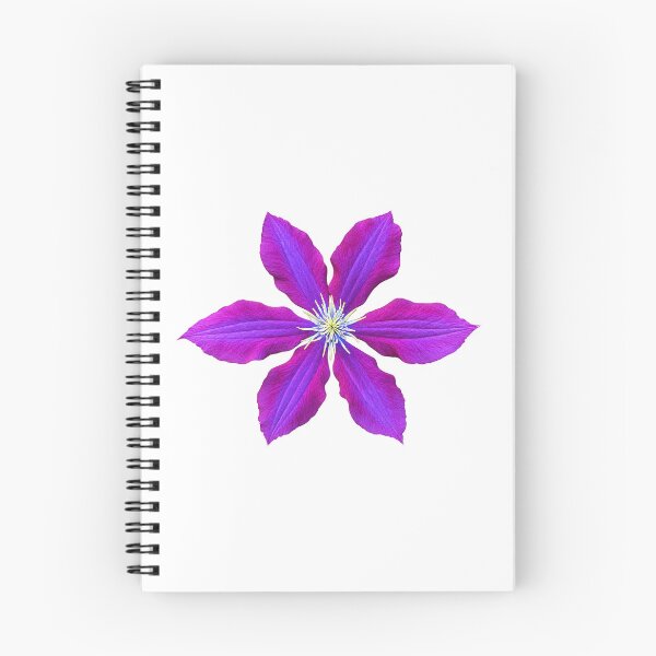 Item preview, Vibrant Purple Clematis Flower Botanical Photography designed and sold by laura87price31.