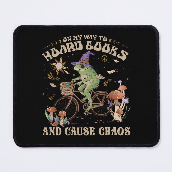 Item preview, Hardcore Frog Witch Bicycle Mushroom Chaos Graphic designed and sold by SpaceRadioer.