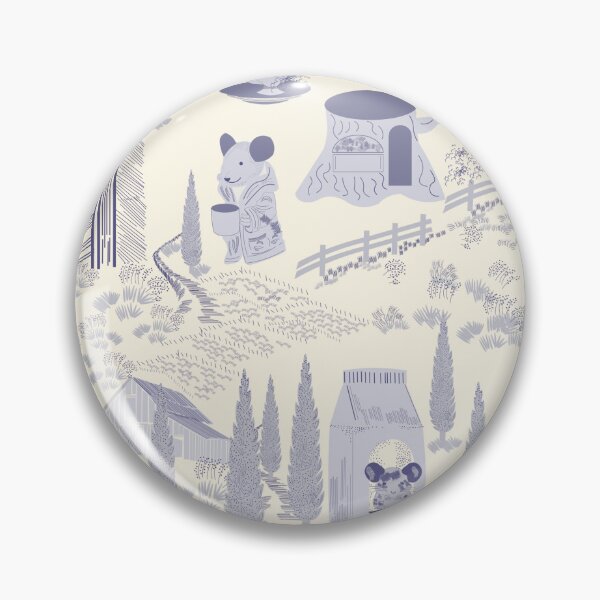 Item preview, ZucyakSa Cafe Rat Toile de Jouy designed and sold by ZucyakSa.