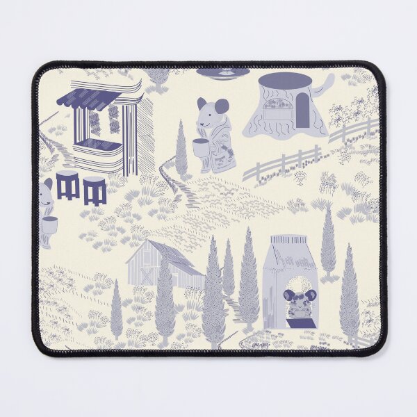 Item preview, ZucyakSa Cafe Rat Toile de Jouy designed and sold by ZucyakSa.