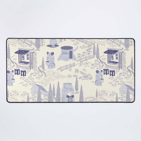 Item preview, ZucyakSa Cafe Rat Toile de Jouy designed and sold by ZucyakSa.