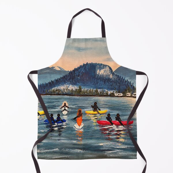 Item preview, Kayakers at Island View Beach  designed and sold by Soulfeast-Art by Kathleen Busch .