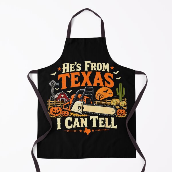 Item preview, Hes from Texas I Can Tell Halloween Horror Humor designed and sold by Byhergawaa.