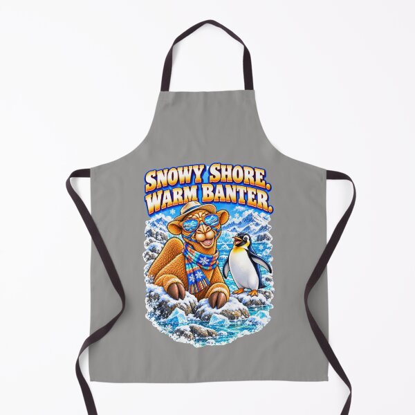 Item preview, Snowy Shore. Warm Banter – Funny Camel T-Shirt Animal Graphic Camel T-Shirt designed and sold by Camel & Quirk.