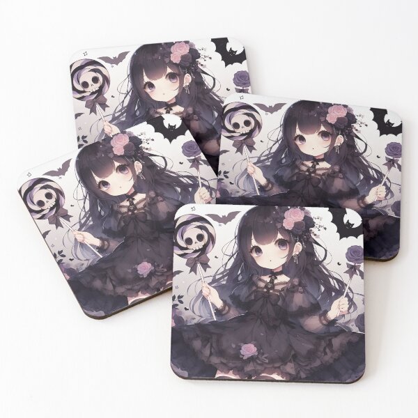 Item preview, Anime Goth-Girl With A Lolipop designed and sold by StickyGuys.