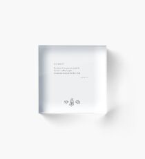Moment Acrylic Block
