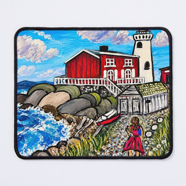 Item preview, Fisgard lighthouse designed and sold by Soulfeast-Art by Kathleen Busch .
