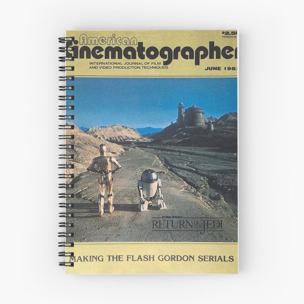 Item preview, American Cinematographer Magazine Cover Fan Art Original Custom Vintage Movie Poster Wall Art Tee Design designed and sold by Cool Robot Bro..