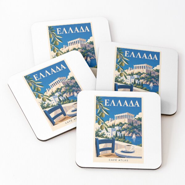Item preview, Cafe Atlas: Greece designed and sold by Volpe's Den.