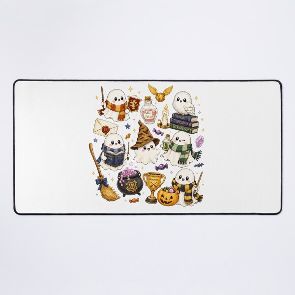 Item preview, Cute Wizard Ghosts Magical Potion Halloween Graphic designed and sold by SpaceRadioer.