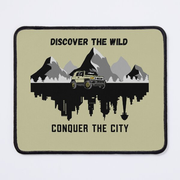 Item preview, Toyota FJ Cruiser Overlander and City explorer. 4x4 lover gift designed and sold by Premium Overlanding Adventure Lifestyle.