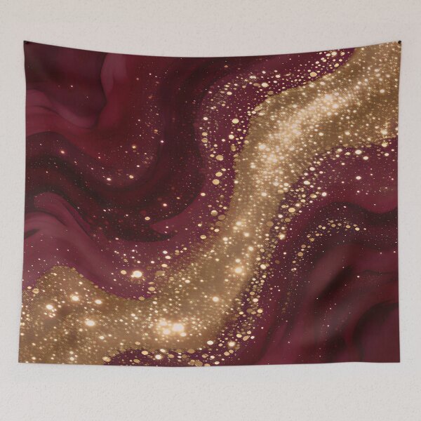 Item preview, Modern Luxury Gold Burgundy Collection designed and sold by TrendyDesigne412.