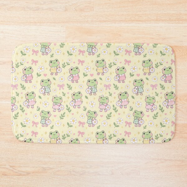 Item preview, Kawaii Frog Daisy Bag Pattern designed and sold by Soft Berry Studio.