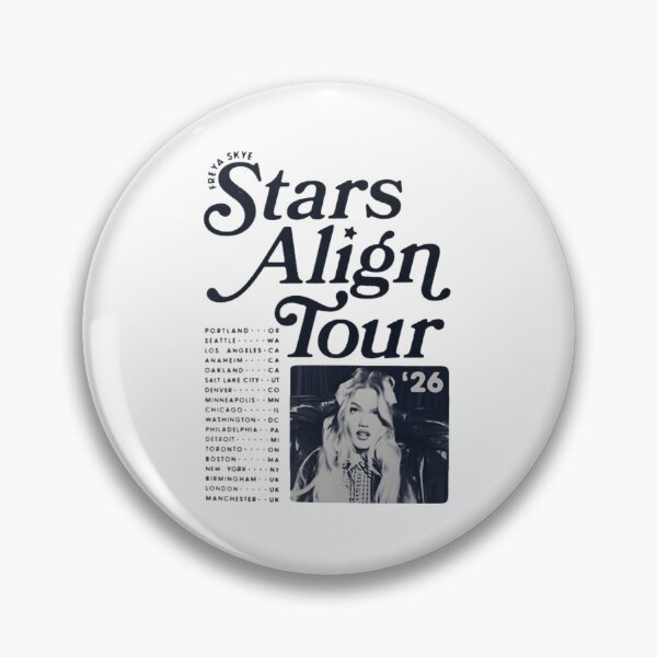 Item preview, Freya Skye Stars Align Tour 2026 Concert designed and sold by DedKid8BitCute.