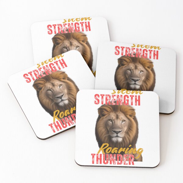 Item preview, Silent Strength Lion Graphic Tee designed and sold by Ibrahimsaeed27.