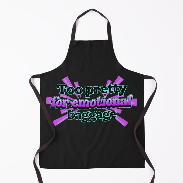Item preview, Too pretty for emotional baggage designed and sold by Out of Toxic Studio.
