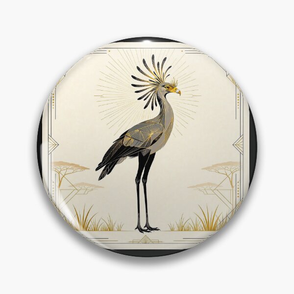 Item preview, Exotic Beautiful Birds - Secretary Bird designed and sold by Helios Be. Lavsh.