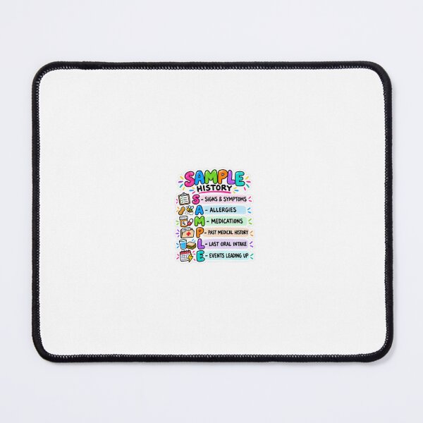 Item preview, SAMPLE History Drawn Study Aid Nursing Student Sticker designed and sold by isokinetic.