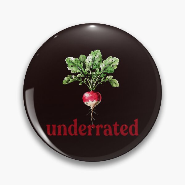Item preview, Underrated Radish Vintage Botanical Garden Vegetable Art designed and sold by FrozenFits.
