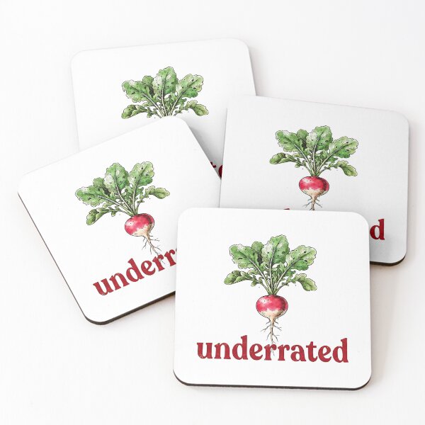 Item preview, Underrated Radish Vintage Botanical Garden Vegetable Art designed and sold by FrozenFits.