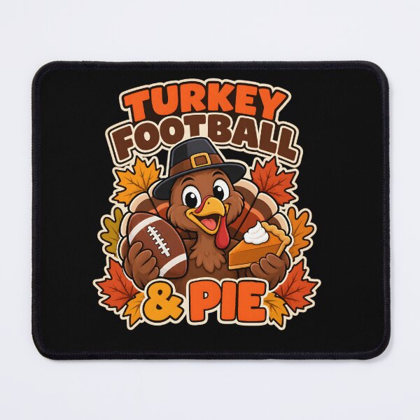 Item preview, Turkey Football and Pie Funny Thanksgiving Family Men Women designed and sold by clothesy7.
