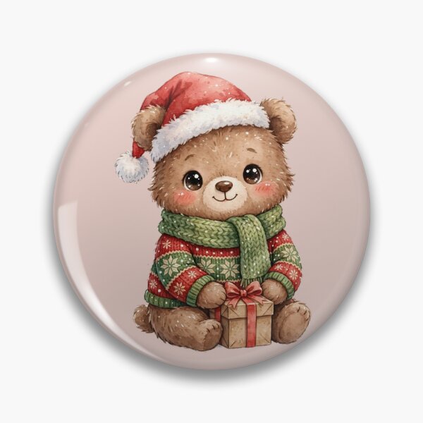 Item preview, Christmas Hamster with Gift Cute Holiday Animal designed and sold by PunchDrop.