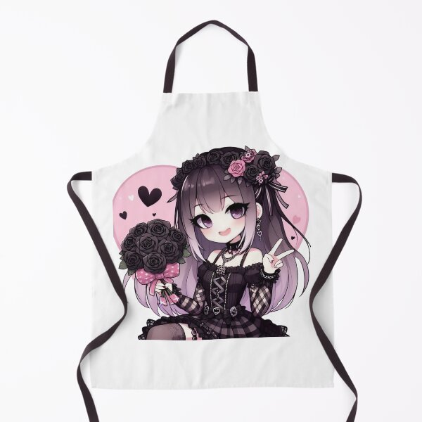 Item preview, Black dress Anime Goth Girl designed and sold by StickyGuys.