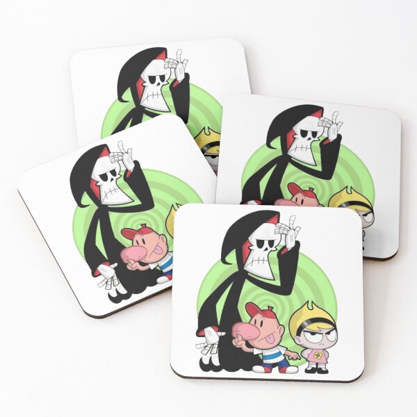 Item preview, The Grim Adventures of Billy and Mandy Retro Cartoon Trio  designed and sold by circliqueart.