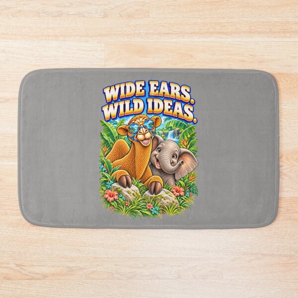 Item preview, Wide Ears. Wild Ideas – Funny Camel T-Shirt Animal Graphic Camel T-Shirt designed and sold by Camel & Quirk.