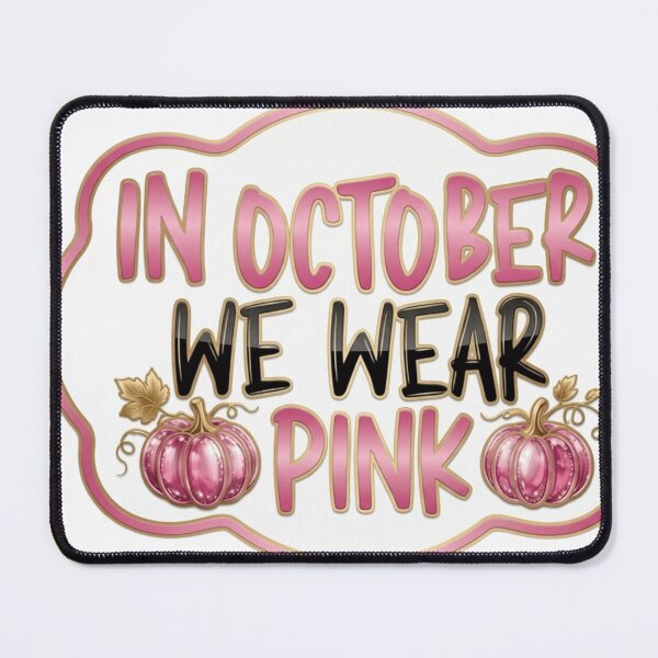 Item preview, In October We Wear Pink Breast Cancer Awareness designed and sold by MR LOVICE.