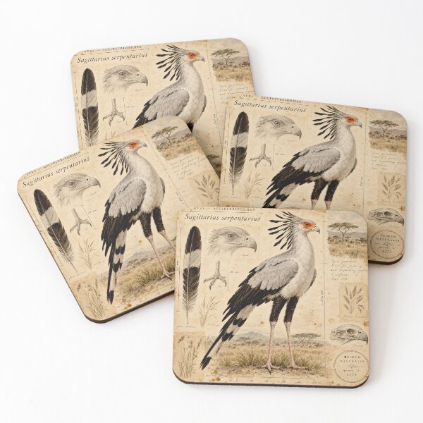 Item preview, Exotic Beautiful Birds - Secretary Bird #2 designed and sold by Helios Be. Lavsh.