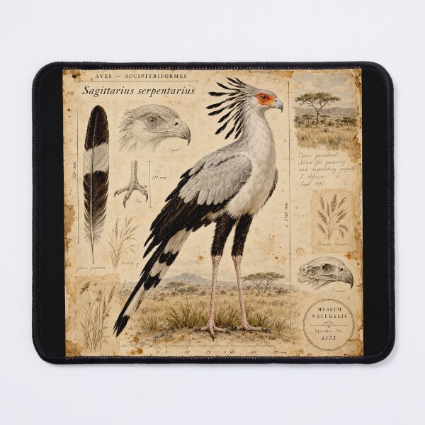 Item preview, Exotic Beautiful Birds - Secretary Bird #2 designed and sold by Helios Be. Lavsh.