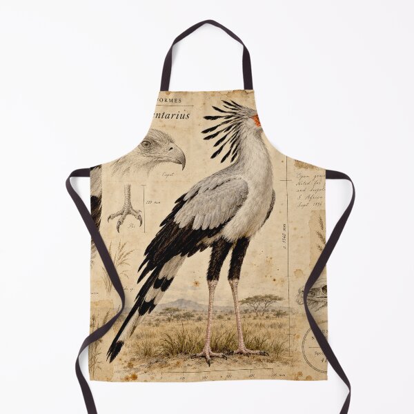 Item preview, Exotic Beautiful Birds - Secretary Bird #2 designed and sold by Helios Be. Lavsh.