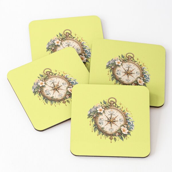 Item preview, Wander Wonder Compass - Vintage Outdoor Adventure & Nature Graphic designed and sold by Ozyven-Creation.