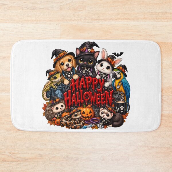 Item preview, Happy Halloween Veterinary Skeleton Crew – Spooky Vet & Exotic Animal Design designed and sold by Bettybee00.